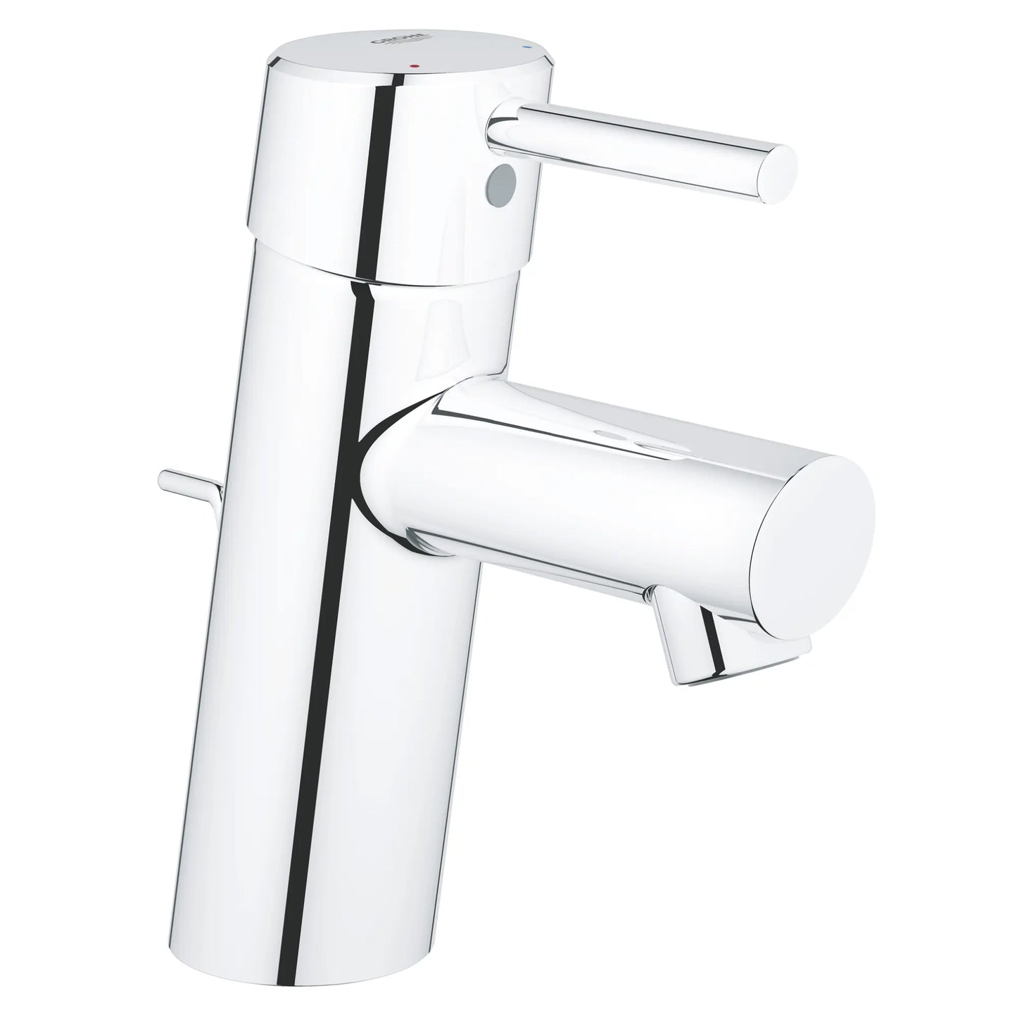 Concetto™ Single Hole Single-Handle S-Size Bathroom Faucet 1.2 Gpm Less Drain - Golzar Home