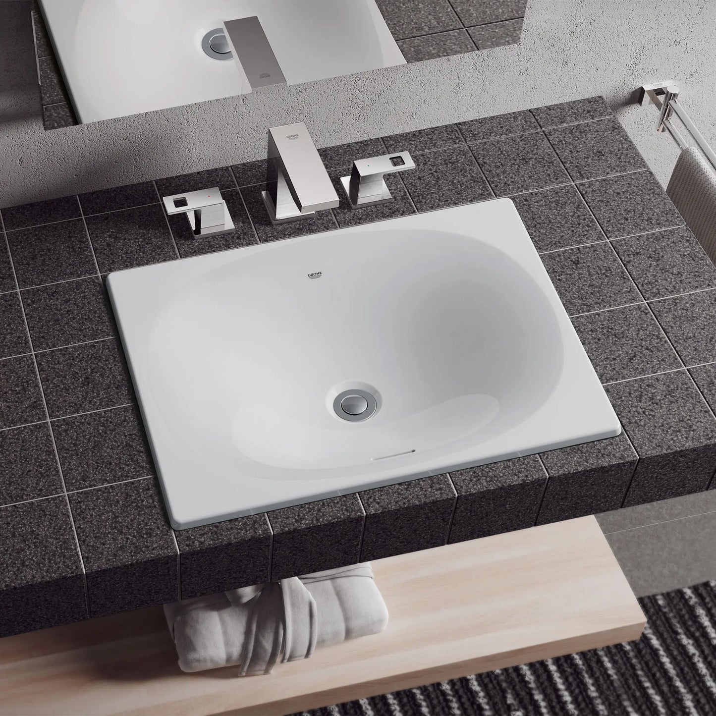 Grohe EUROCUBE® Undermount 21” Bathroom Sink