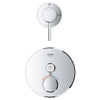 Concetto™ 2-Way Diverter Trim For Shower Head & Hand Shower - Golzar Home