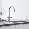 Grohe Blue Single-Handle Pull Down Kitchen Faucet Single Spray 1.75 Gpm Chilled & Sparkling Water - Golzar Home