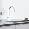 Grohe Blue Single-Handle Pull Down Kitchen Faucet Single Spray 1.75 Gpm Chilled & Sparkling Water - Golzar Home