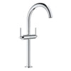 Grohe Atrio New Single Hole Two-Handle Deck Mount Vessel Sink Faucet, 1.2 Gpm