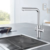 Grohe Blue Single-Handle Pull-Out Kitchen Faucet With Chilled And Sparkling Water 1.75 Gpm - Golzar Home