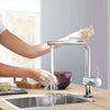 Grohe Minta Single-Handle Pull-Out Kitchen Faucet Single Spray 1.75 Gpm - Golzar Home