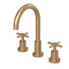 Rubinet Widespread Kitchen Set with LaSalle Spout Satin Gold