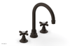 JAMESTOWN Widespread Faucet - High Spout - Cross Handle 165-03
