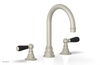 JAMESTOWN Widespread Faucet - High Spout - Lever Handle with "Black" Accents 165-04