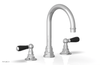 JAMESTOWN Widespread Faucet - High Spout - Lever Handle with "Black" Accents 165-04