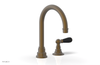 JAMESTOWN Single Handle Faucet - High Spout - Lever Handle with "Black" Accents 165-06