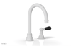 JAMESTOWN Single Handle Faucet - High Spout - Lever Handle with "Black" Accents 165-06