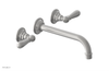 JAMESTOWN Wall Lavatory Set - 10" Spout - Lever Handle 165-12-10
