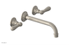 JAMESTOWN Wall Lavatory Set - 10" Spout - Lever Handle 165-12-10