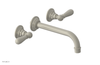 JAMESTOWN Wall Lavatory Set - Lever Handle 165-12
