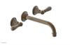 JAMESTOWN Wall Lavatory Set - Lever Handle 165-12