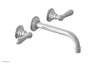 JAMESTOWN Wall Lavatory Set - Lever Handle 165-12