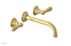 JAMESTOWN Wall Lavatory Set - Lever Handle 165-12