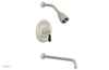 JAMESTOWN - 14" Pressure Balance Tub & Shower Set - Lever Handle with "Black" Accents 165-27-14