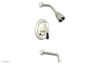 JAMESTOWN - Pressure Balance Tub & Shower Set - Lever Handle with "Black" Accents 165-27