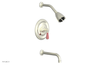 JAMESTOWN - Pressure Balance Tub & Shower Set - Lever Handle with "Pink" Accents 165-27
