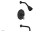 JAMESTOWN - Pressure Balance Tub & Shower Set - Lever Handle with "Grey" Accents 165-27