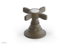JAMESTOWN - Volume Control/Diverter Trim - Cross Handle 165-35