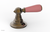 JAMESTOWN - Volume Control/Diverter Trim - Lever Handle with "Pink" Accents 165-36