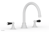 JAMESTOWN - Deck Tub Set - Lever Handles with "Black" Accents 165-41