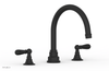 JAMESTOWN - Deck Tub Set - Lever Handles with "Black" Accents 165-41