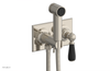 JAMESTOWN - Wall Mounted Bidet - Lever Handle with "Black" Accents 165-65