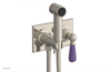 JAMESTOWN - Wall Mounted Bidet - Lever Handle with "Purple" Accents 165-65