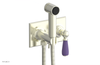 JAMESTOWN - Wall Mounted Bidet - Lever Handle with "Purple" Accents 165-65