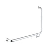 Grohe Essentials 38" x 24" L Shaped Grab Bar