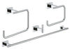 Grohe Essentials Cube 4-In-1 Accessory Set