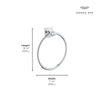 Grohe Allure New Towel Ring - Golzar Home