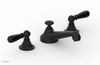 JAMESTOWN Widespread Faucet - Low Spout - Lever Handle with "Black" Accents 165-02