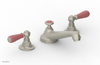 JAMESTOWN Widespread Faucet - Low Spout - Lever Handle with "Pink" Accents 165-02