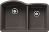 Blanco Diamond U 1¾ Silgranit Kitchen Sink