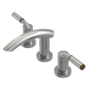 Rubinet Widespread Lav. Set. (less drain) Satin Nickel