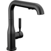 Almari Almari Pull-out Kitchen Faucet Chrome - Matte Black