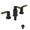 Rubinet Bidet Fitting with Spray, Diverter, and Vacuum Breaker (less drain) Matt Black
