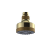 Rubinet 3 FUNCTION SHOWER HEAD Natural Brass
