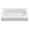 American Standard Princeton® Americast® 60 x 30-Inch Integral Apron Bathtub Right-Hand Outlet With Integral Drain