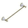 Rubinet Towel Bar 18" Natural Brass