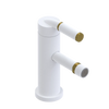 Rubinet Single Control Bidet Fitting (less drain) Matt White