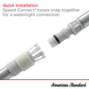 American Standard Aspirations® 8-Inch Hybrid Wideset Bathroom Faucet 1.2gpm/4.5L/min With Lever Handles