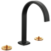 Brizo Widespread Lavatory Faucet With Arc Spout Less Handles