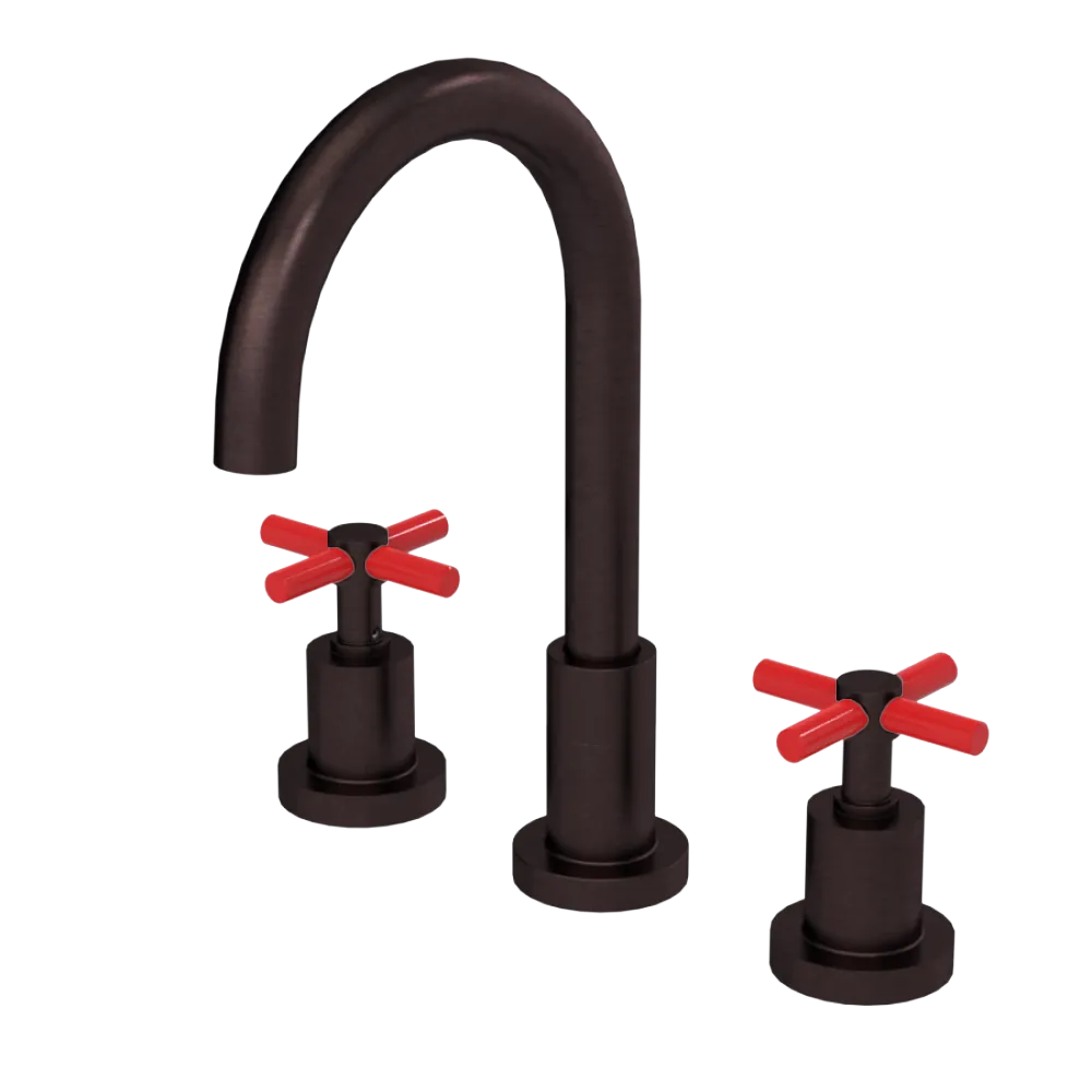 Rubinet Widespread Kitchen Set with LaSalle Spout Oil Rubbed Bronze