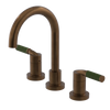 Rubinet Widespread Lav. Set. (less drain) Tuscan Brass
