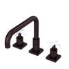 Rubinet Widespread Kitchen Set with Genesis Spout Oil Rubbed Bronze