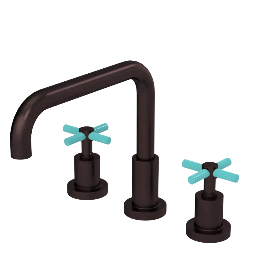 Rubinet Widespread Kitchen Set Oil Rubbed Bronze